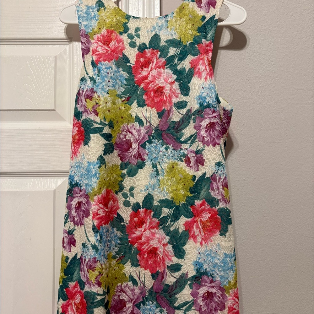 Love...ady Pink Sleeveless Crew Neck Midi Sundress